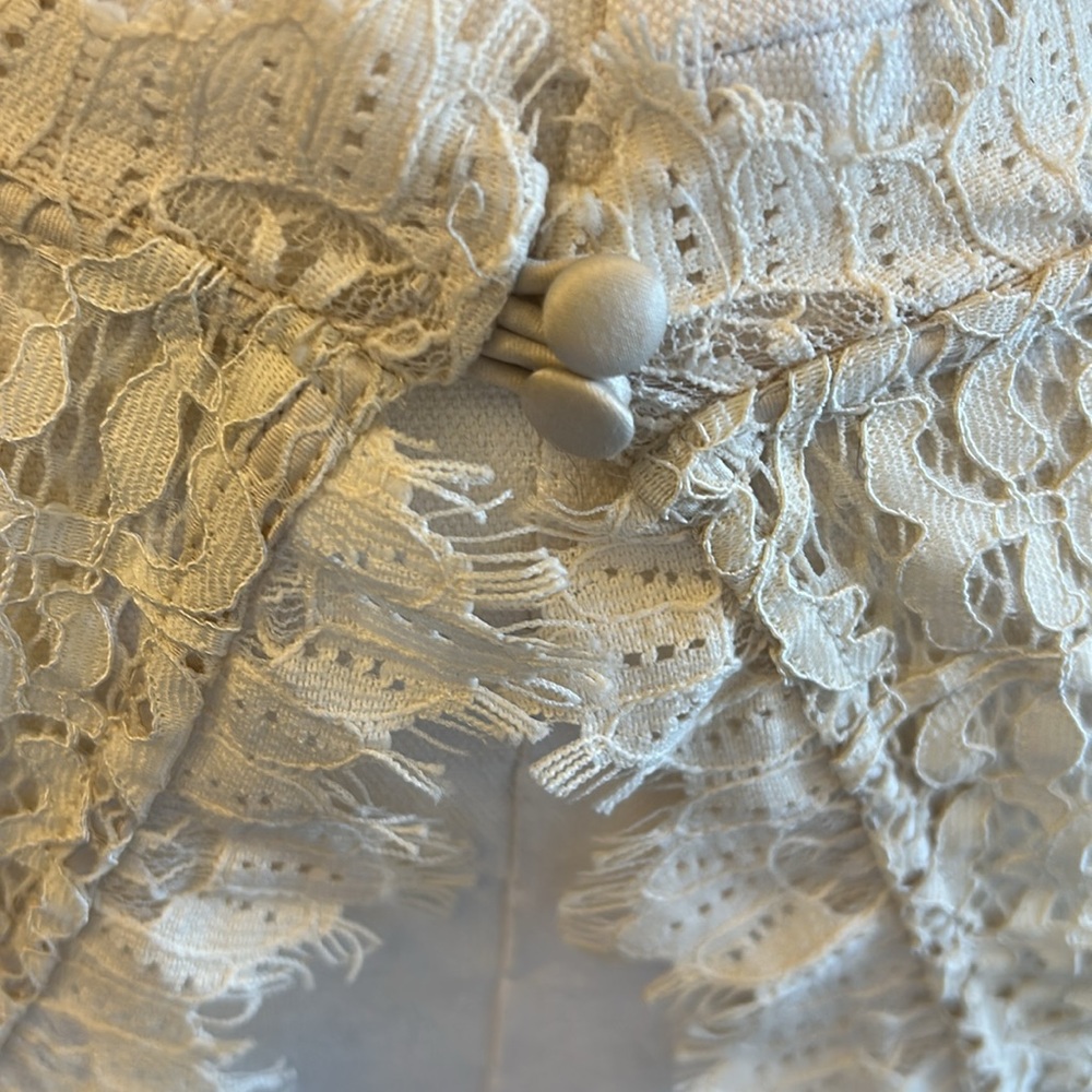 Feather and Lace Dress - Picture 6 of 14